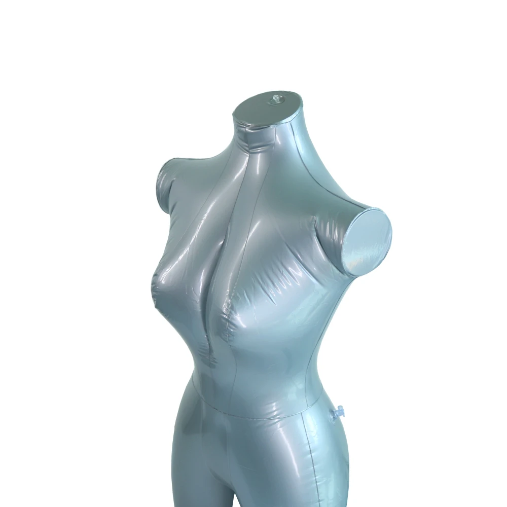 inflatable female torso model half body mannequin top clothing display props free shipping free global shipping