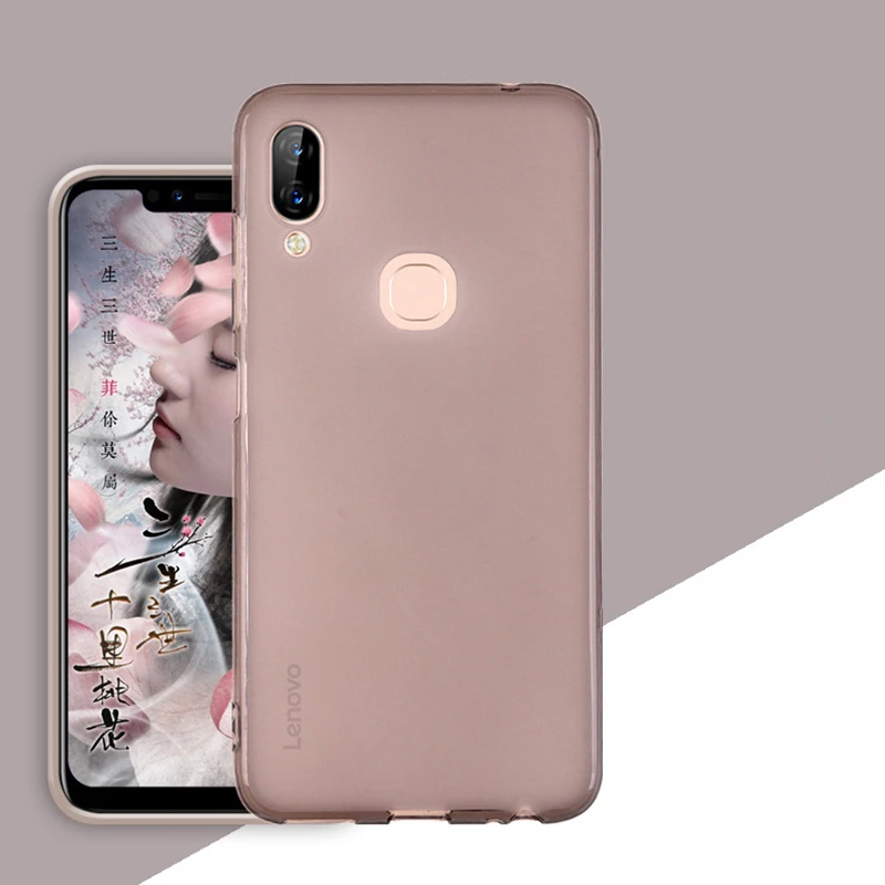 ТПУ силиконовый мягкий чехол для Lenovo Z6 Lite Противоскользящий полный защитный 4G LTE