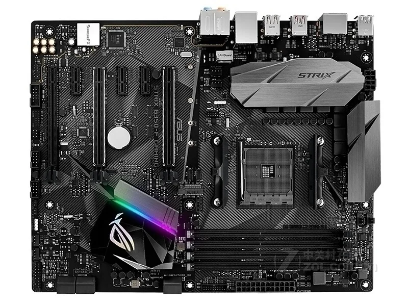 Новинка игровая материнская плата ASUS ROG STRIX розетка AM4 DDR4 USB3.0 SATA3 64 ГБ Настольная