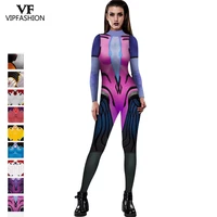 vip fashion black lily anime game cosplay costume jumpsuits d va zentai spandex lycra bodysuit halloween carnival party costume