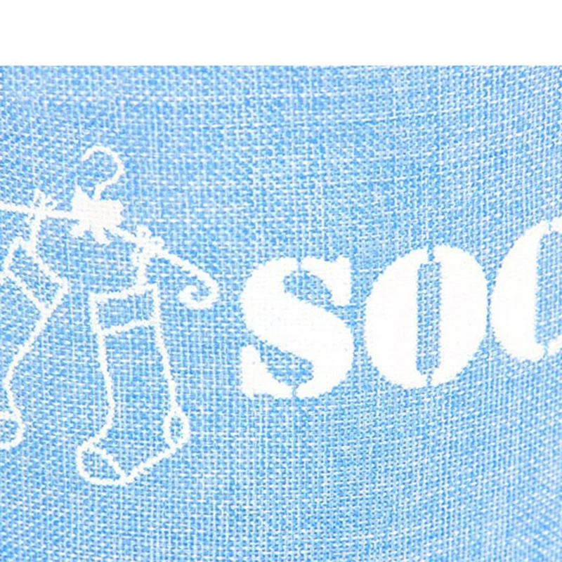 Водонепроницаемая складная корзина для белья из хлопка и льна | Дом сад