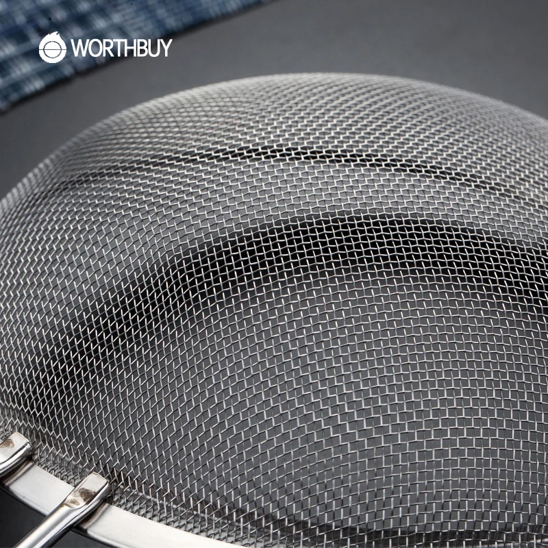 WORTHBUY 304 сито для муки из нержавеющей стали для мука для выпечки сито для кухни дуршлаг для овощей гаджет для кухни