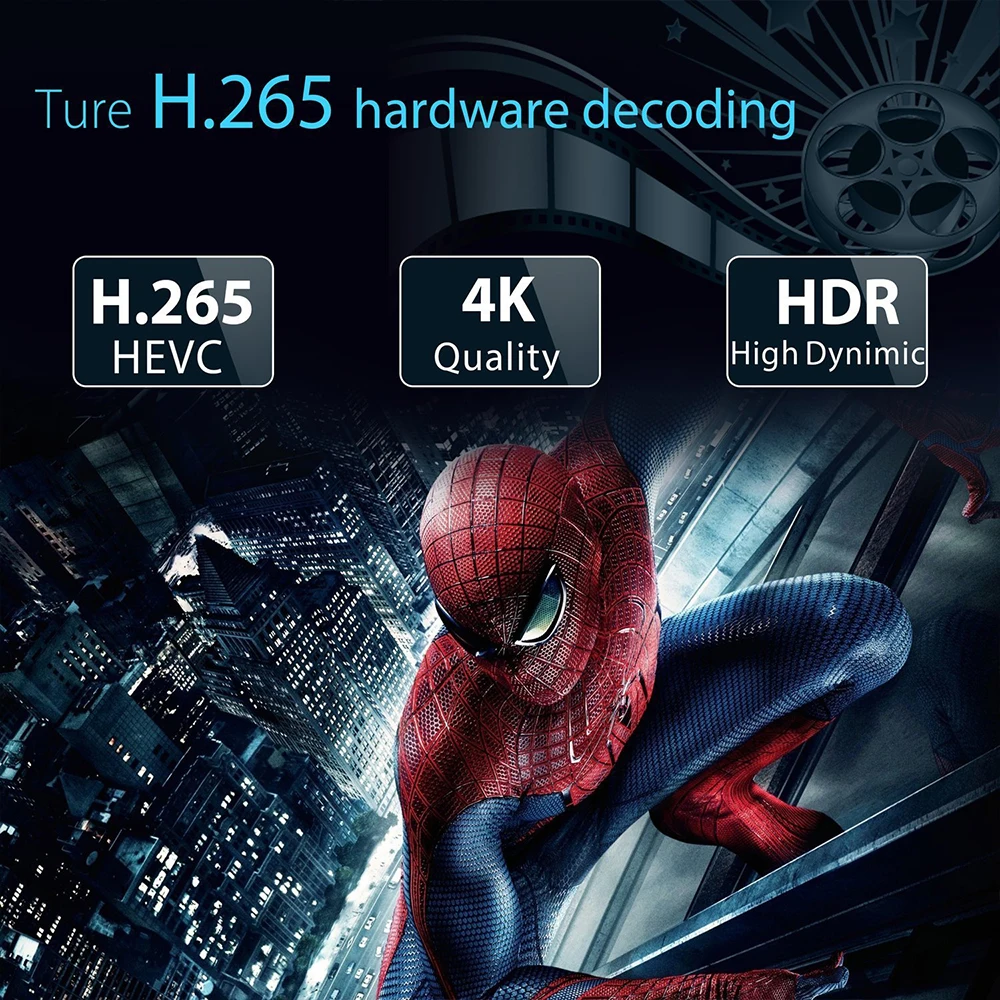 Android Smart tv BOX S905W 2G ram 16G rom ТВ приемник 4 K 2160 P HDMI 2 0 4G/5G Wifi Bluetooth медиаплеер