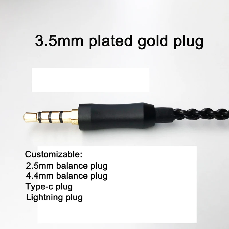 Плетеная леска с 4 нитями 5N кабель для наушников MMCX Shure SE215 A2DC Ls50 IE80 Im50 Im70 0 78 мм 2 pin