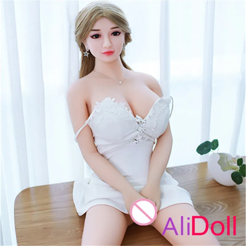 Европейская Красивая Реалистичная Силиконовая секс кукла ALIDOLL 165 см (фута) для