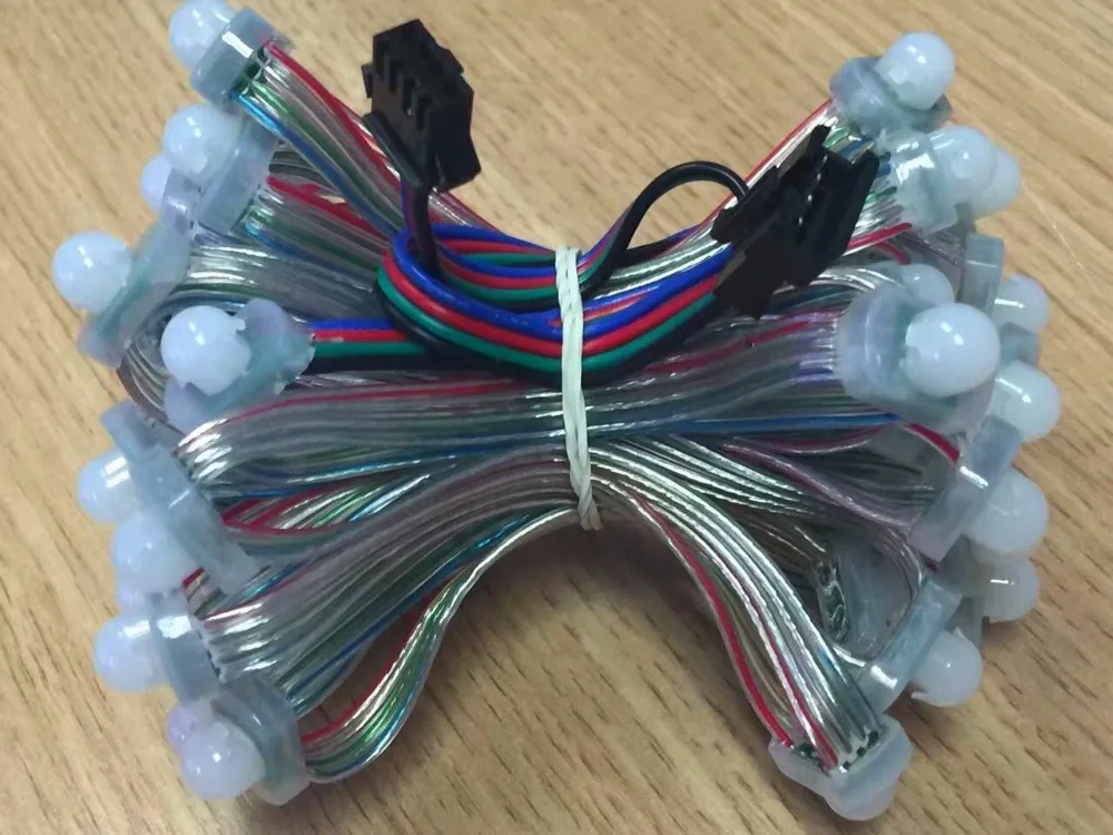 9 мм DC5V WS2813 адресный пиксельный узел Оценка IP68 Один плохой не влияет на другую