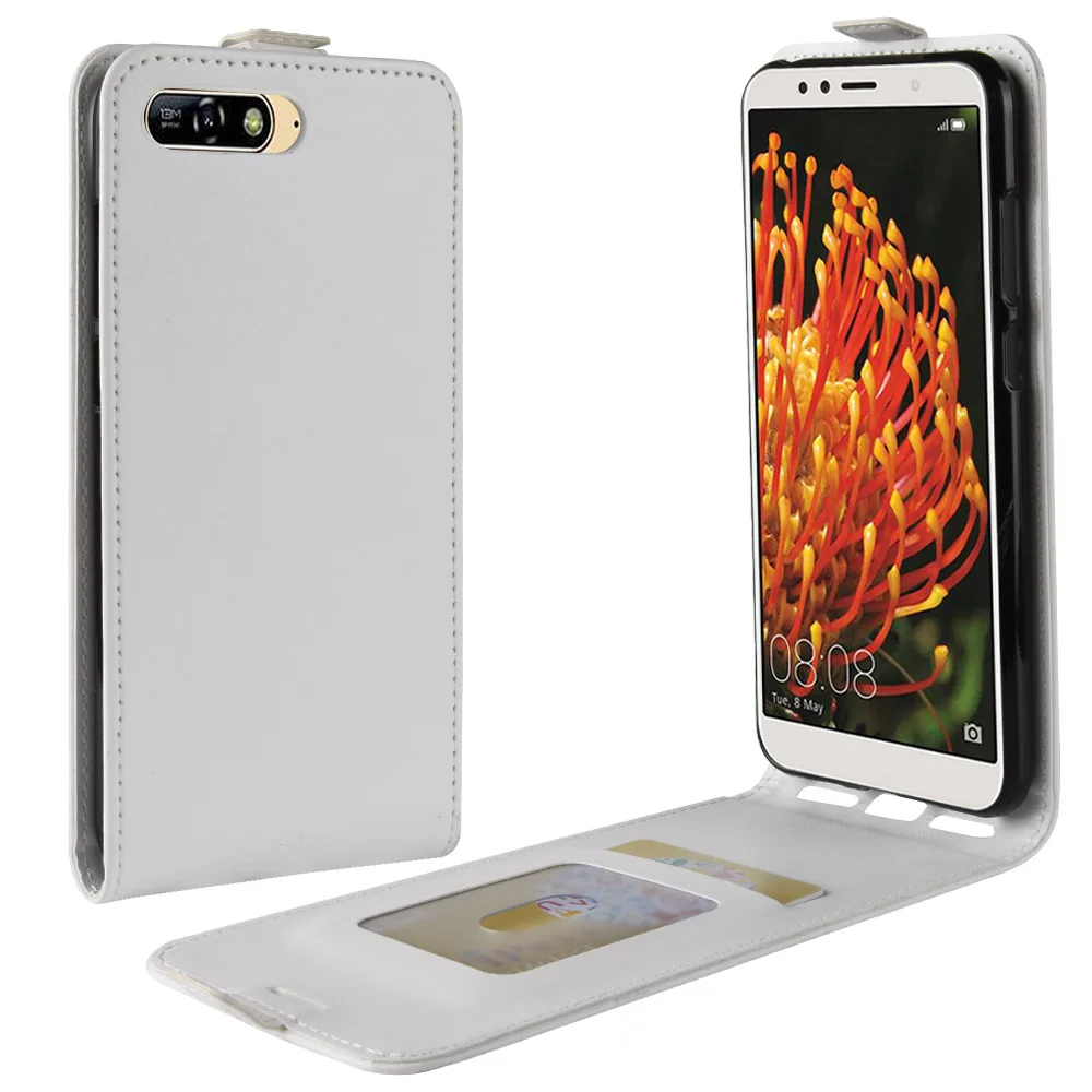 Имидо из искусственной кожи чехол бампер для телефона huawei Y6 2018 ATU L21 5 7 дюймов с
