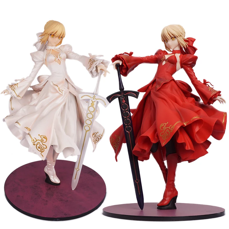 Свадебное платье с надписью Fate/stay Night красное черное|Игровые фигурки и