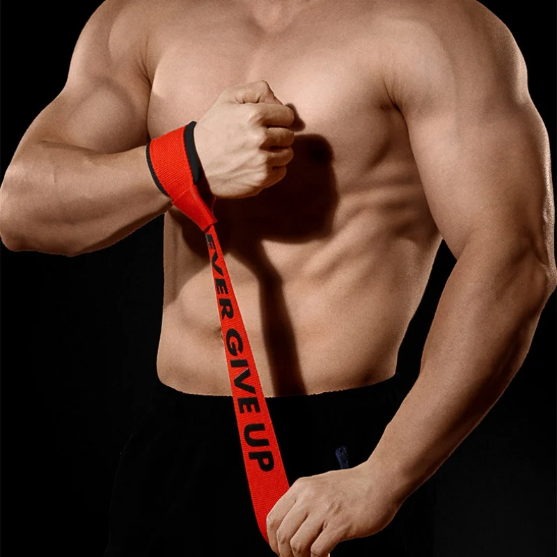 

1pair Sport Wrist Support Professional Adjustable Weight Lifting Bodybuilding Wristband Gym Strap Protection Wrist