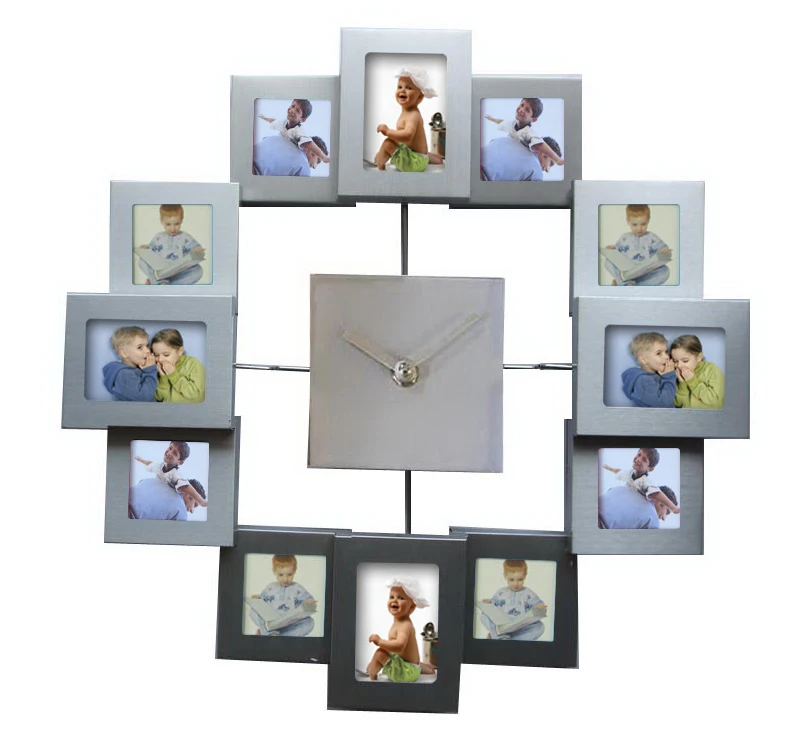 Фоторамка часы украшение для дома модные Deco Reloj|Настенные часы| |