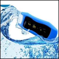 Escytegr мини MP3 плеер FM радио 4 г/8 г/16 г/32 г Плавание Дайвинг Серфинг IPX8 водонепроницаемый спорт на открытом воздухе музыкальный плеер