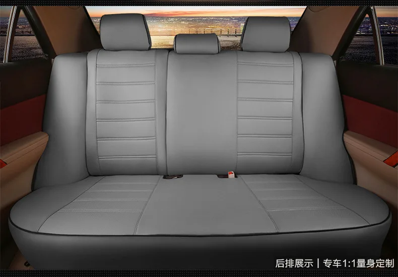 На ваш вкус авто аксессуары на заказ роскошные кожаные чехлы для сидений автомобиля для TOYOTA PRADO Highlander TERIOS COROLLA корона Водонепроницаемый