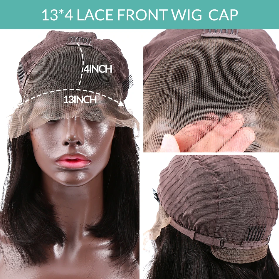 Instaone волосы короткие человеческие парики Волнистые для черных женщин