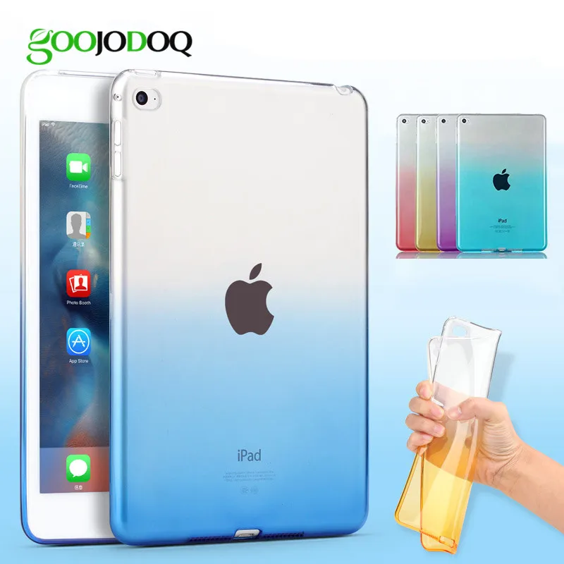 Чехол для IPad Air 1/Air 2 (Ipad 5 6) новый мягкий прозрачный Ультратонкий чехол из ТПУ с