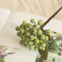 29cm artificial green berry fruit high quality mini bouquet floral accessory
