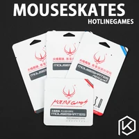 hotline games 2 setspack original competition level mouse feet skates gildes for logitech g403 g603 g703 0 6mm thickness
