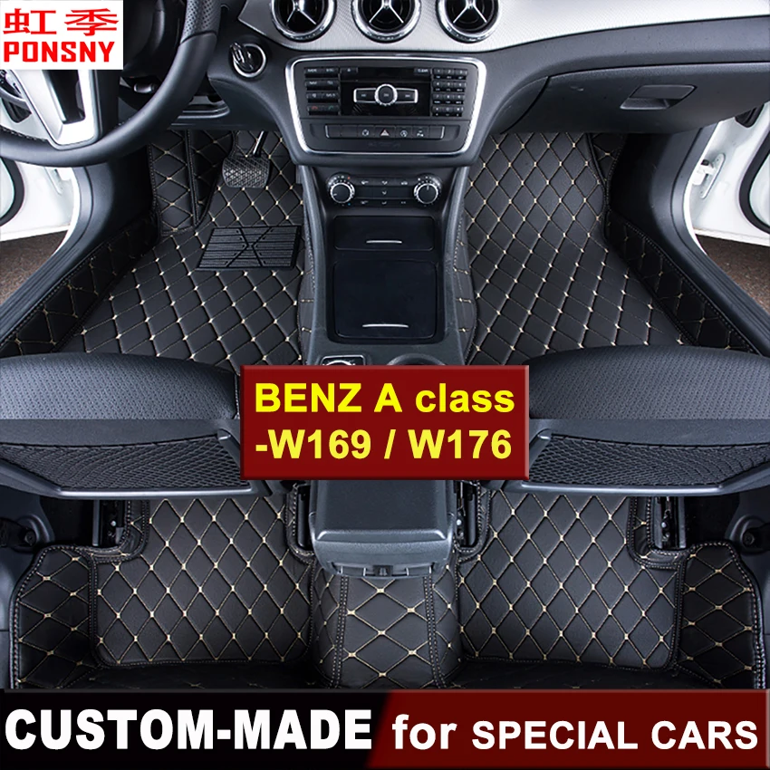 Автомобильные коврики под заказ для Mercedes-benz A series A180 A200 A250 A45 W169 W176 3D | Автомобили и