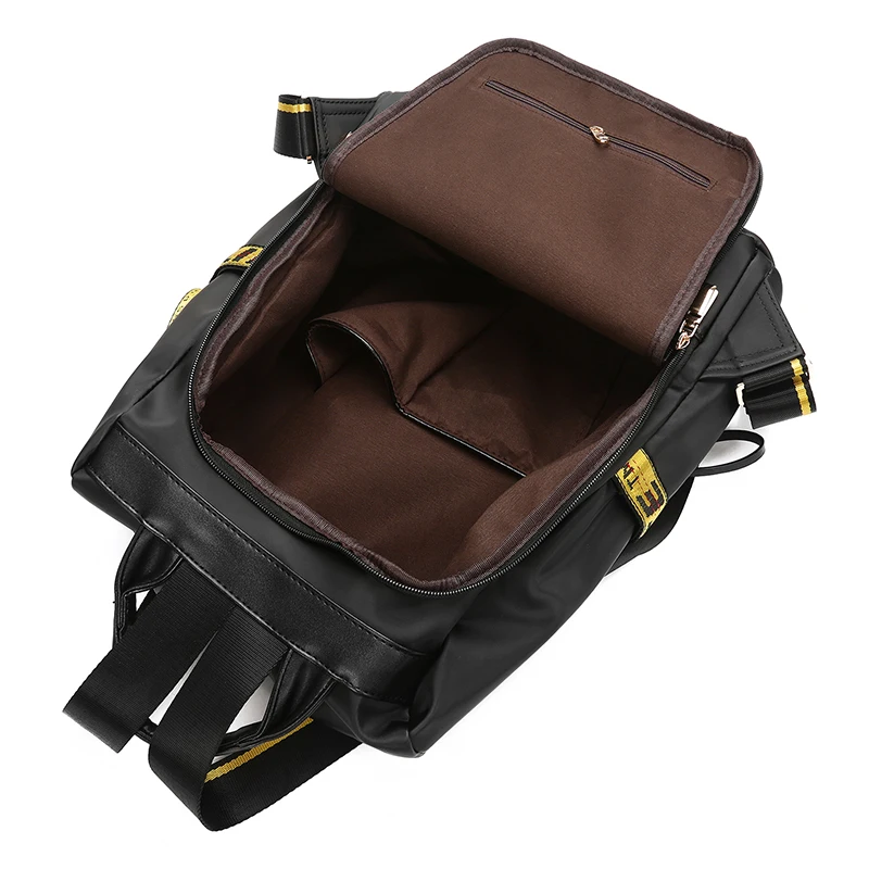 Обувь для девочек черный nylobackpacks Водонепроницаемый школьный рюкзак милые свет