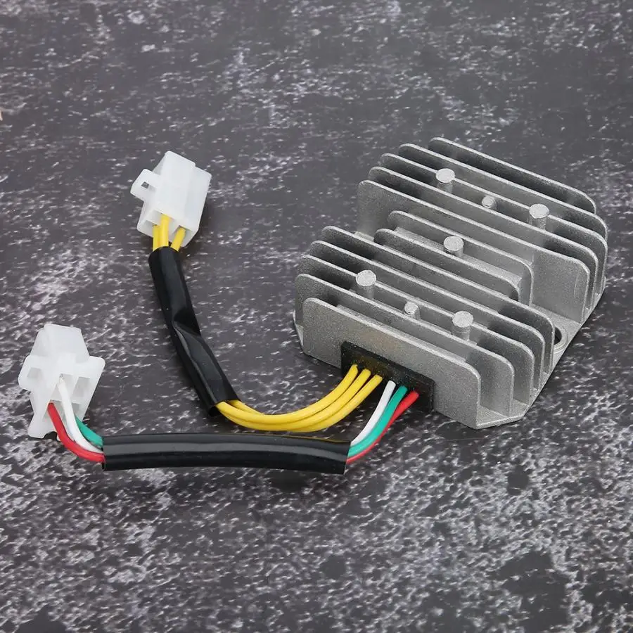 Регулятор напряжения Выпрямитель подходит для GY6 125cc 150cc 6 проводная Свеча