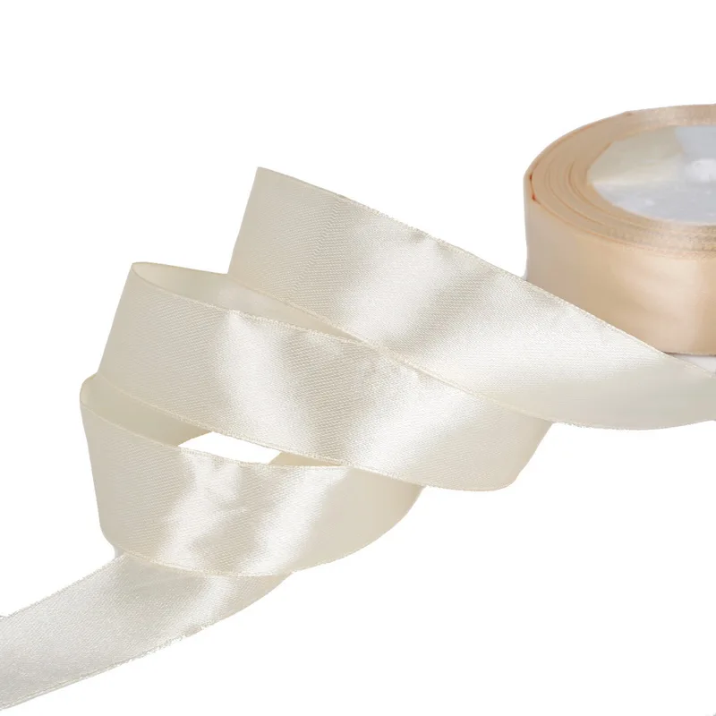 Высококачественные ленты длиной 25 ярдов недорогая декоративная атласная лента
