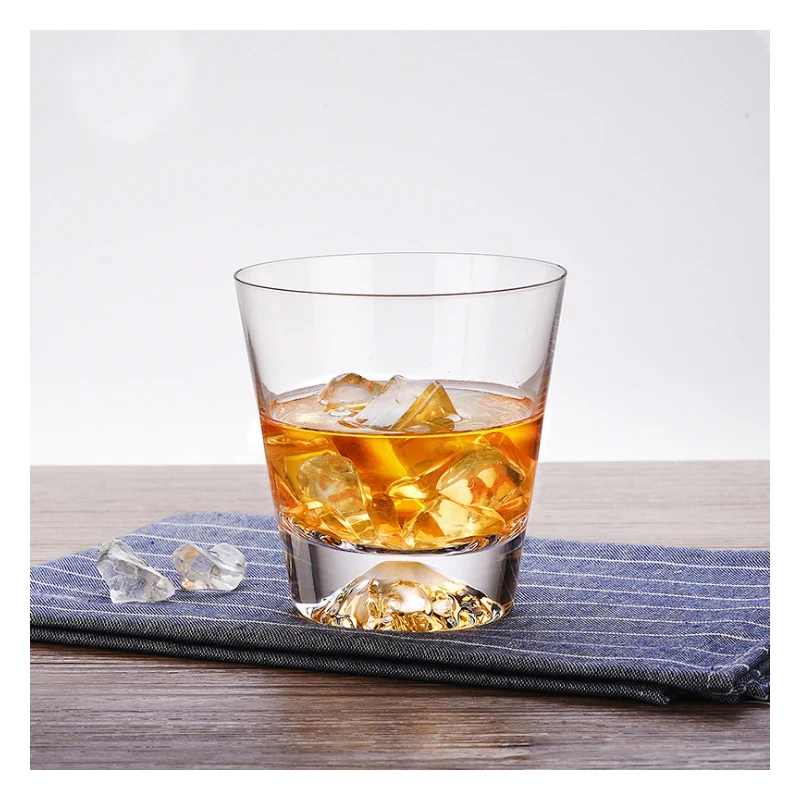 1 шт. термостойкая стеклянная чашка с рисунком Fuji 350/450 мл|whisky glass|glass for beercrystal glass cup |