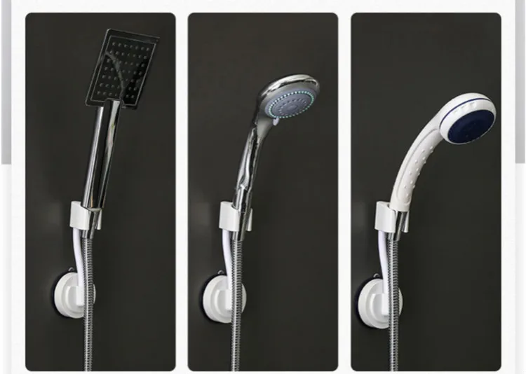 

Shower Head Holder Suction Adjustable Wall Mount Hand Held Mounting Bracket Head Holder Waterproof Showerhead Bracket Holder Sh