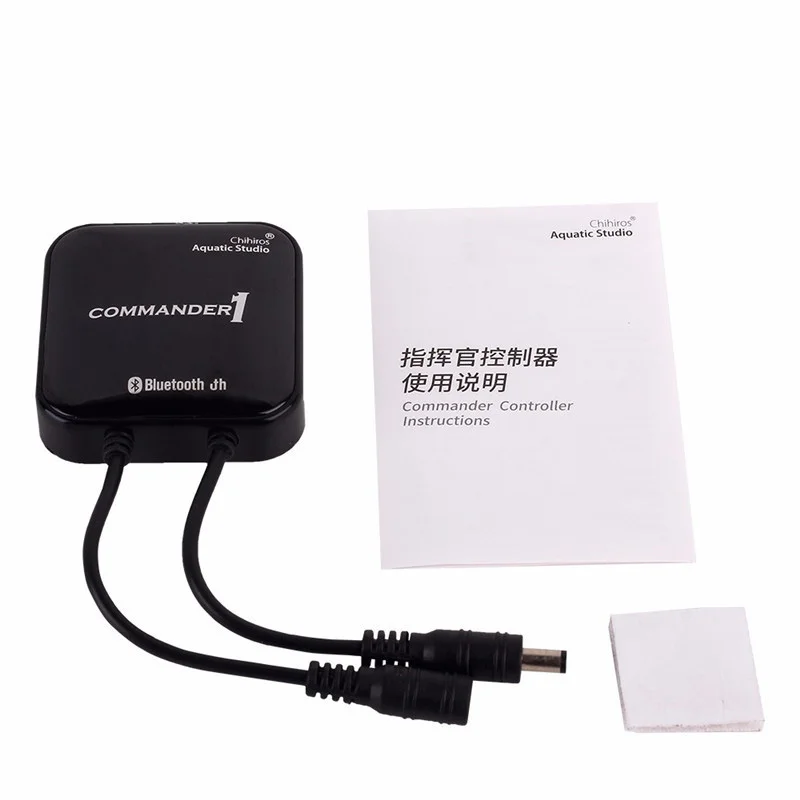 Chihiros Commander 1 NICREW Chihiros RGB аквариум светодиодный светильник полный спектр светильник ing для водных растений яркость регулируемый костюм для 30 см до 80 см бак - Цвет: Chihiros Commander 1