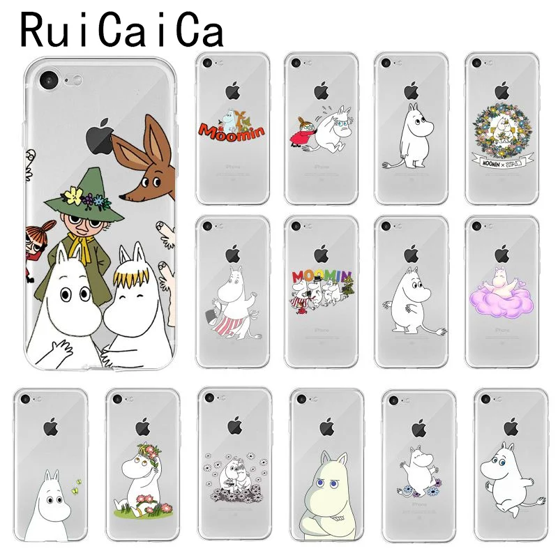 Чехол для телефона Ruicaica Hippo с милым мультяшным рисунком чехол iPhone 8 7 6 S Plus X XS MAX 5 5S SE