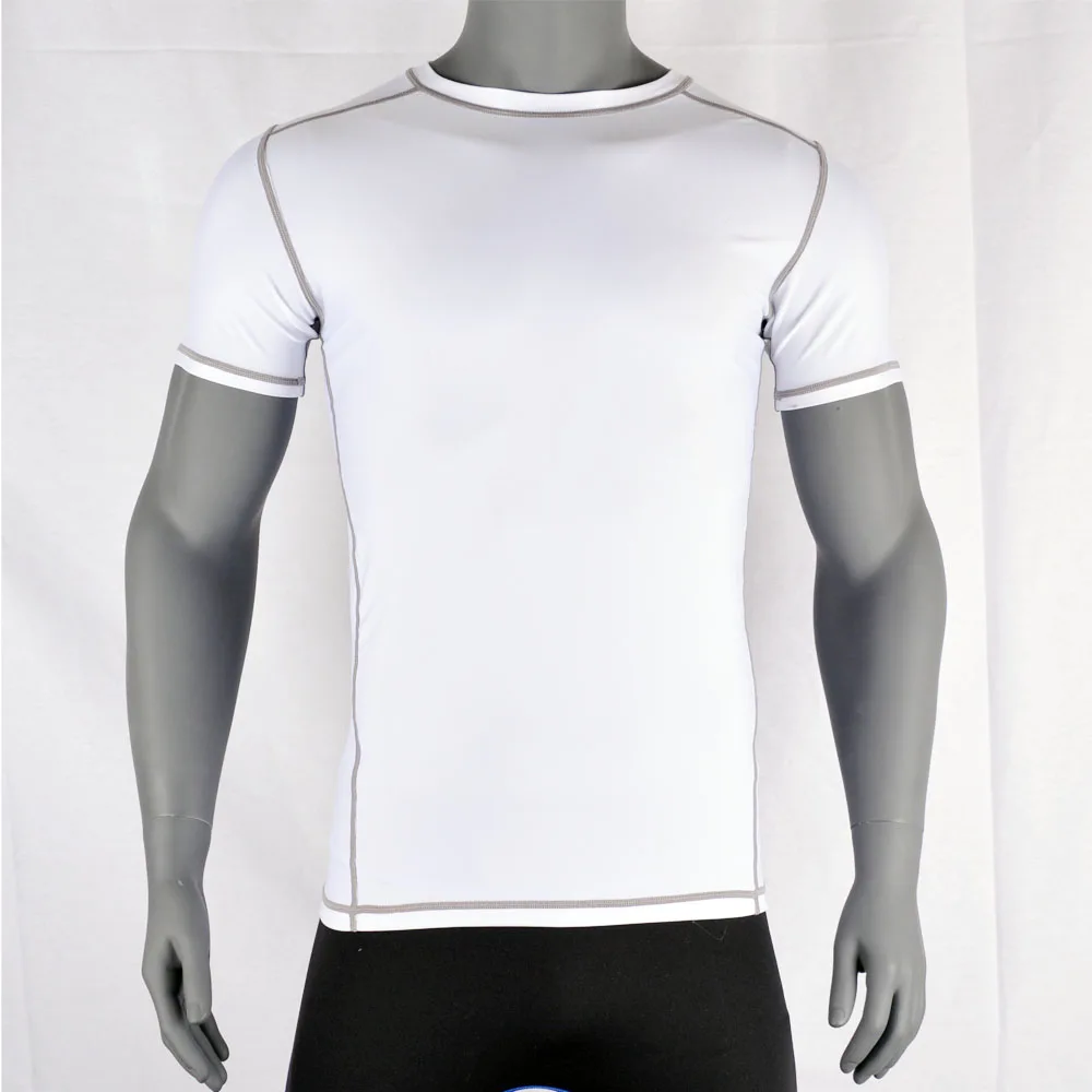 Мужские тренировочные компрессионные колготки из лайкры для бокса|shirt crossfit|shirt