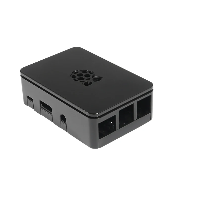 only case Чехол Aokin для Raspberry Pi, корпус с алюминиевым радиатором, охлаждающий вентилятор для Raspberry PI 3 Model B+ Plus, Pi 3/2 - Цвет: only case