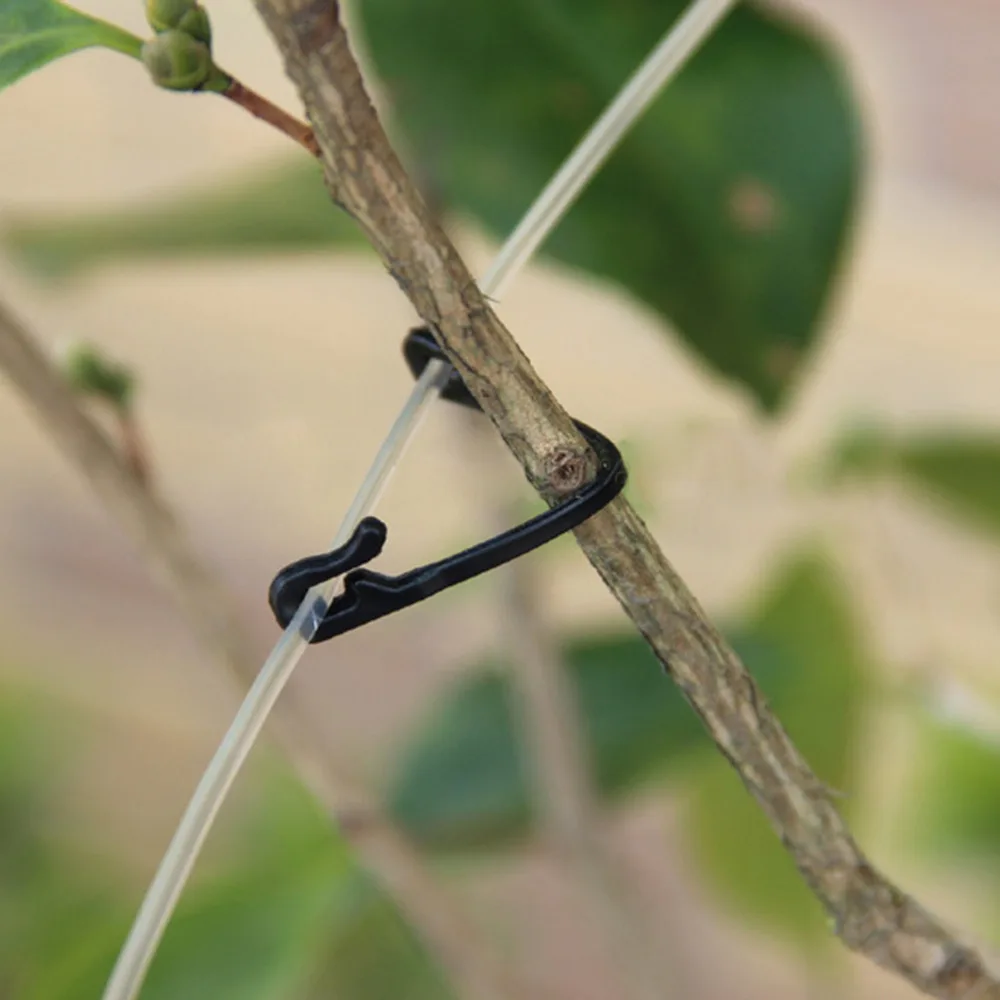 100 шт. садовые растения в комплекте пряжки Аксессуары Фиксированные растительные