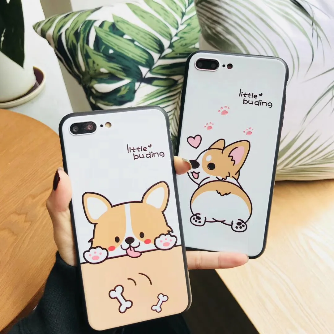 Милые корги Пёс из мультфильма узор мягкий чехол для Oppo R9 R9s R11 R11s F1 F3 плюс A59 F1s A57 A39