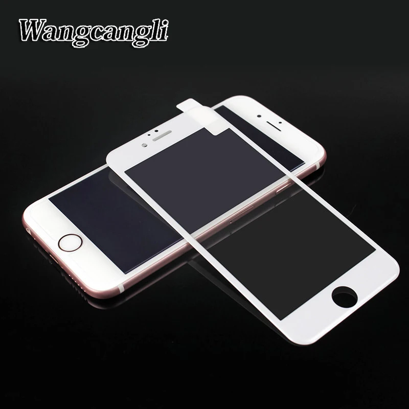 3D закаленное стекло на iphone 6 6s plus 9 H плёнка полностью покрывающая Защитное для Apple 7