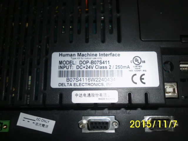

DOP-B07S411 HMI Touch Screen 7 inch 800*480 1 USB Host new in box