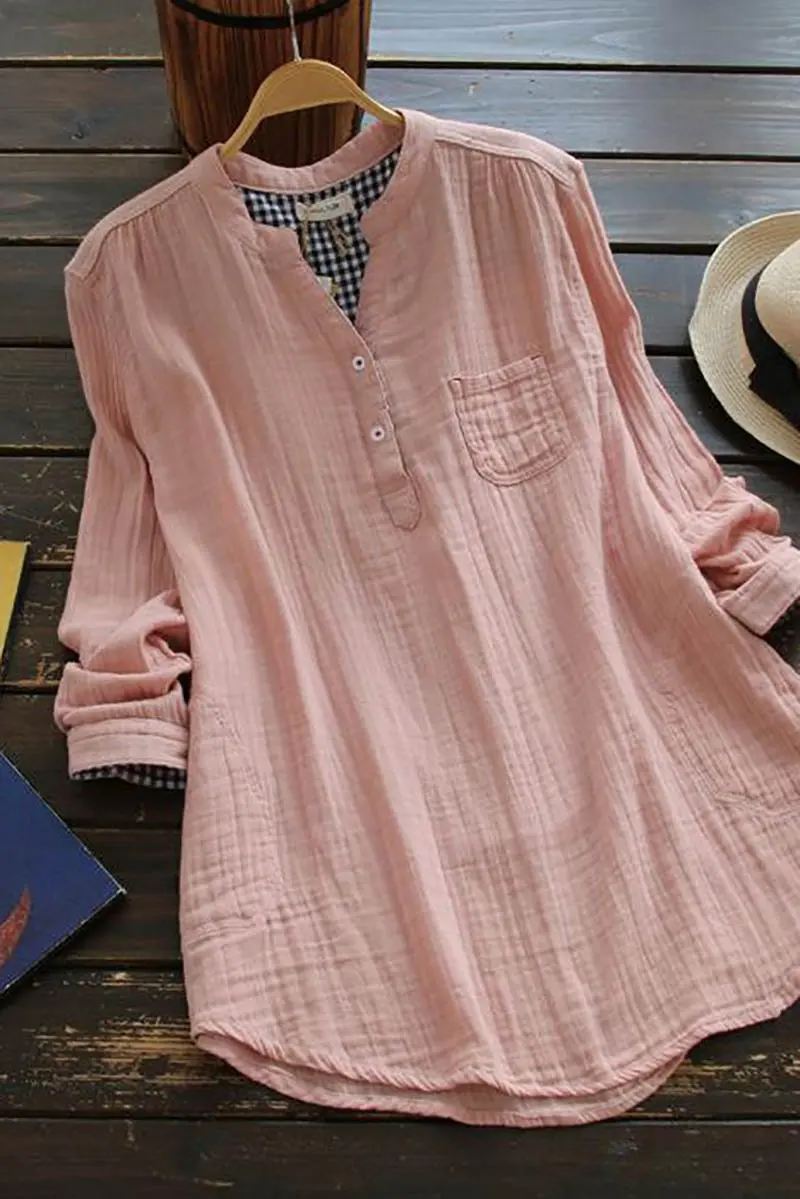 Новые модная женская блузка Burst чистый цвет сексуальные приталенная рубашка