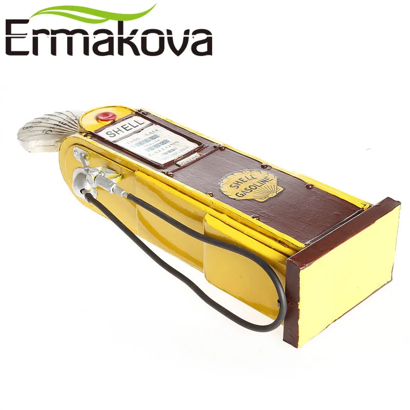 ERMAKOVA 46 см (18 1 &quot) высота ретро ручная работа металлическая газовая станция модель