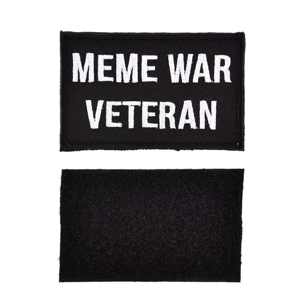 Для одежды куртки джинсы аксессуары тактические с вышивкой Meme War патч значки