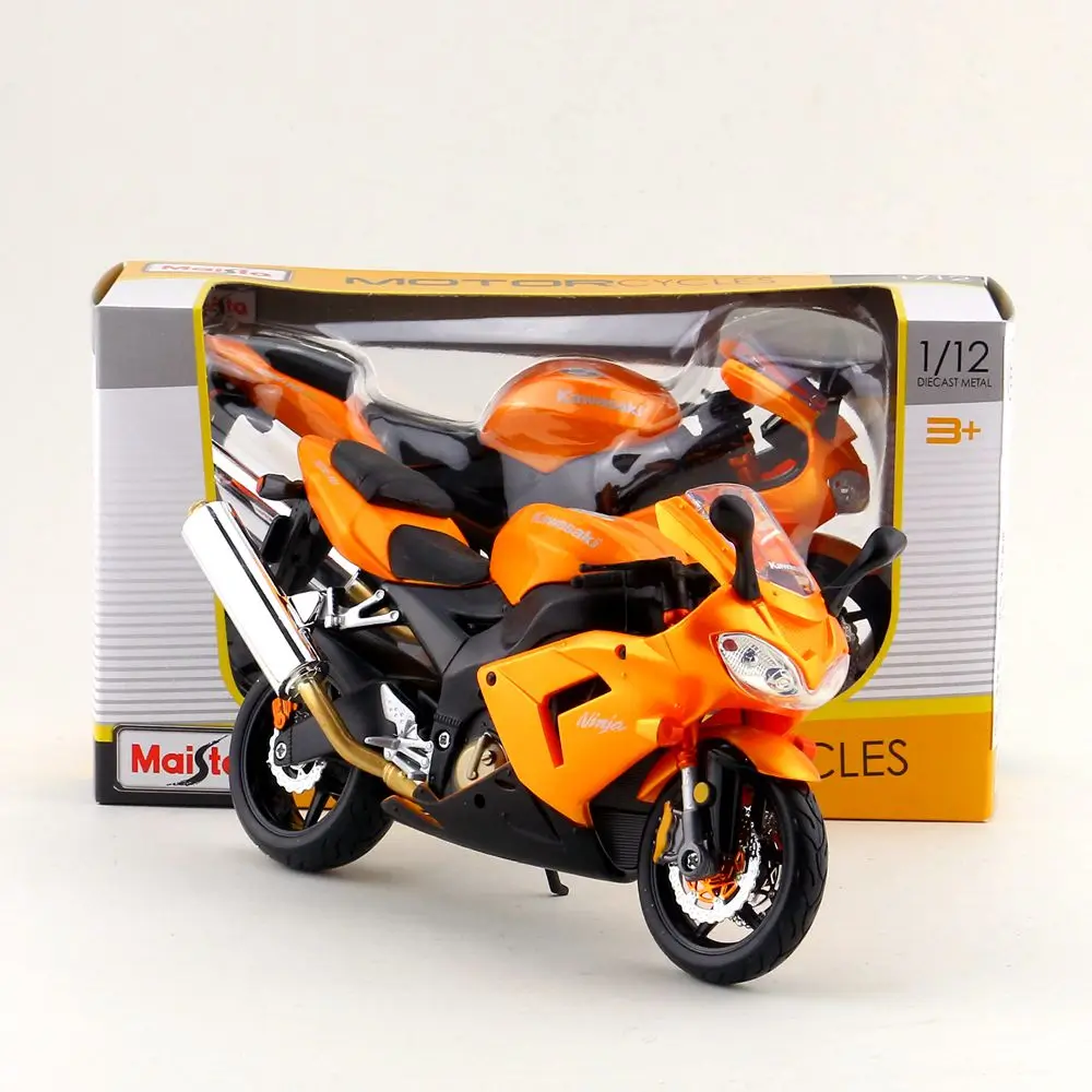 Игрушка Maisto литая модель автомобиля металлическая мотоцикла масштаб 1:12 KAWASAKI Ninja