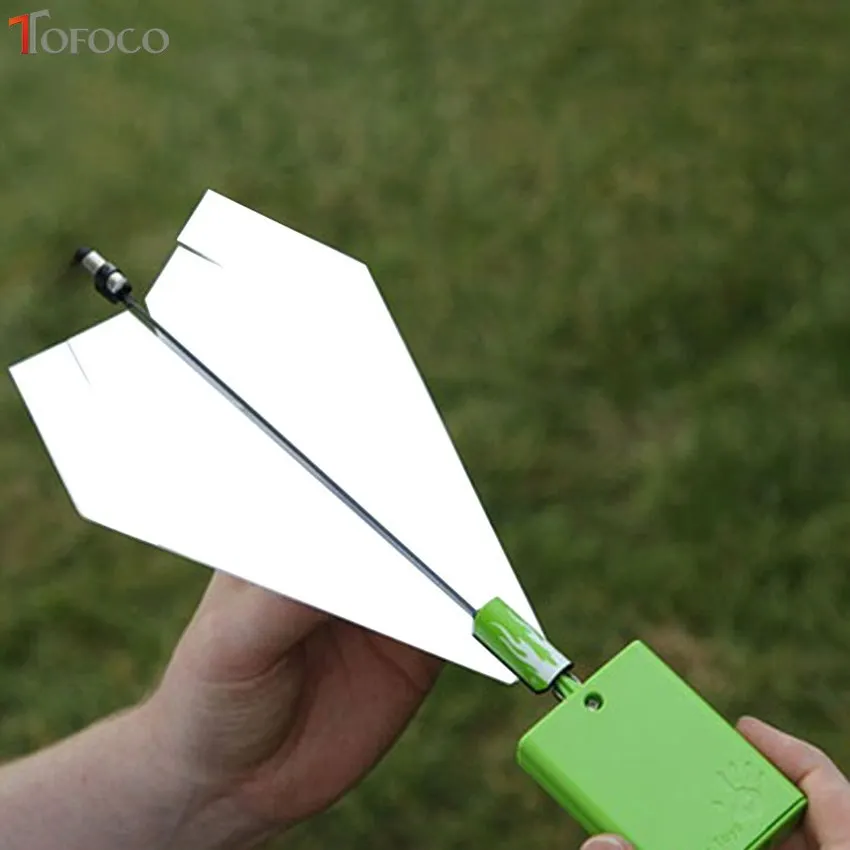TOFOCO Power Up Электрический бумажный самолёт набор для преобразования самолета