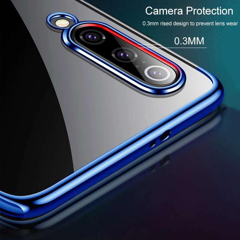 Чехол KEYSION для Xiaomi Mi 9 8 мягкие чехлы с лазерным покрытием чехол-накладка Redmi Note 7 Pro 6