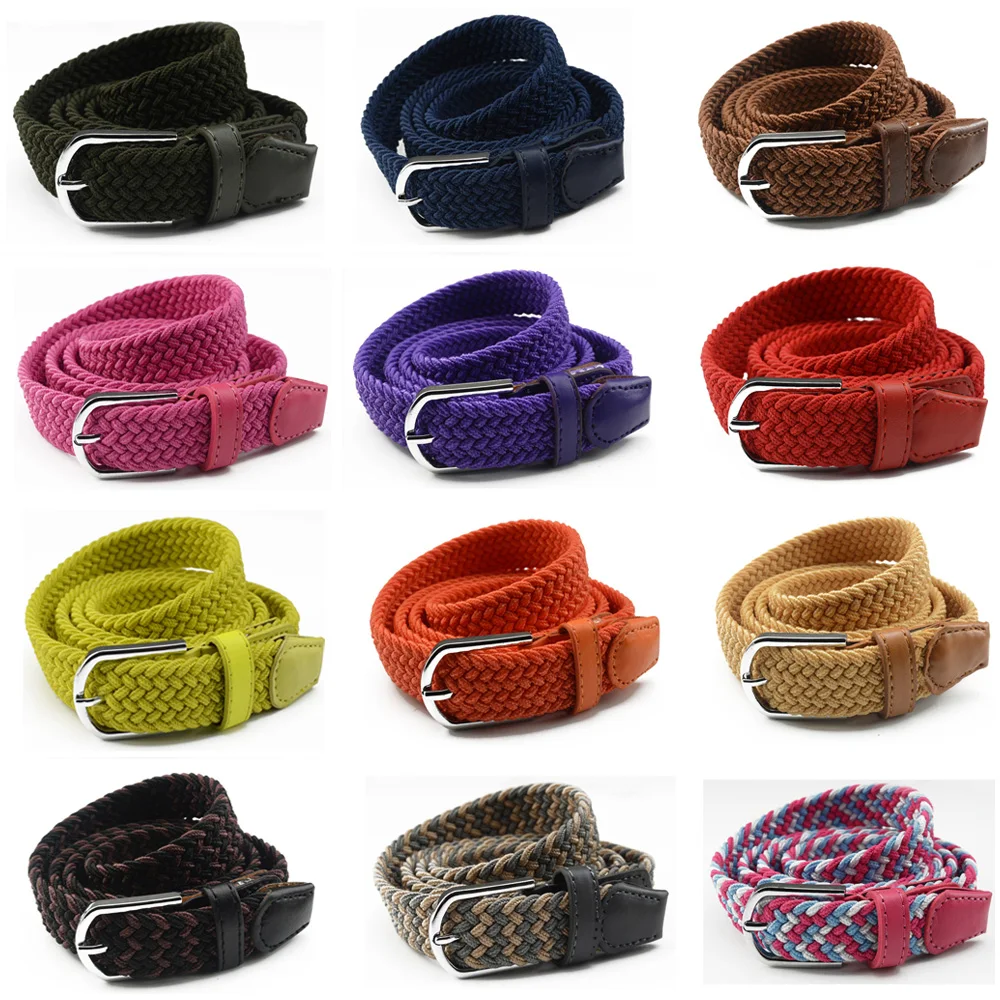 Мужской женский мужской серебряный ремень с пряжкой в виде шпильки ткань