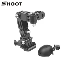 shoot adjustment base mount for gopro hero 10 9 8 7 5 xiaomi yi 4k sjcam sj4000 insta360 action camera tripod helmet belt mount