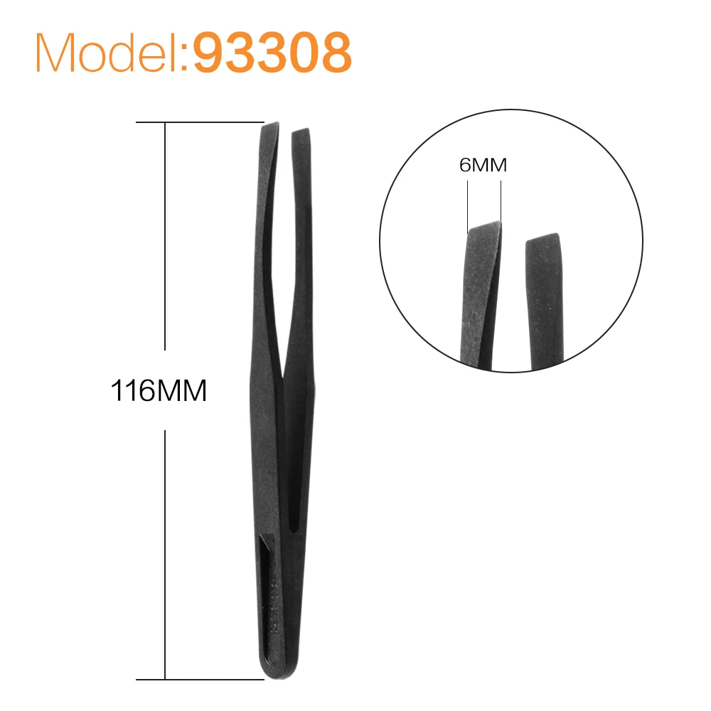 Антистатический пинцет из углеродного волокна ABS пластик Инструменты для