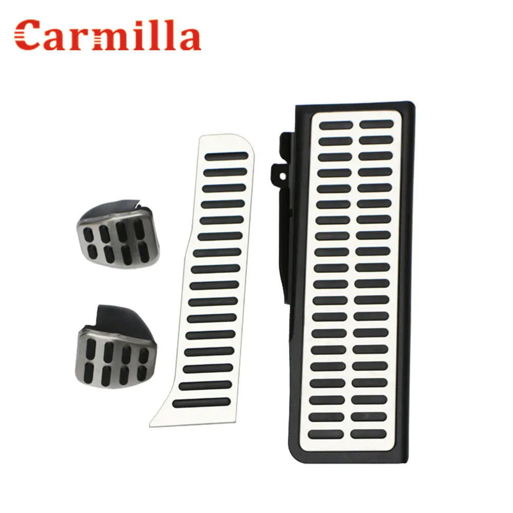 Carmilla rhd LHD педали Автомобильные Защитные чехлы для VW Golf 5 6 cc passat B6 B7 Tiguan для Skoda Octavia запчасти