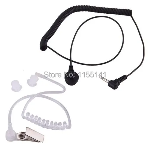 

3,5 мм скрытый акустический трубчатый наушник 2 PIN для Motorola ICOM двухсторонняя рация с бесплатной доставкой