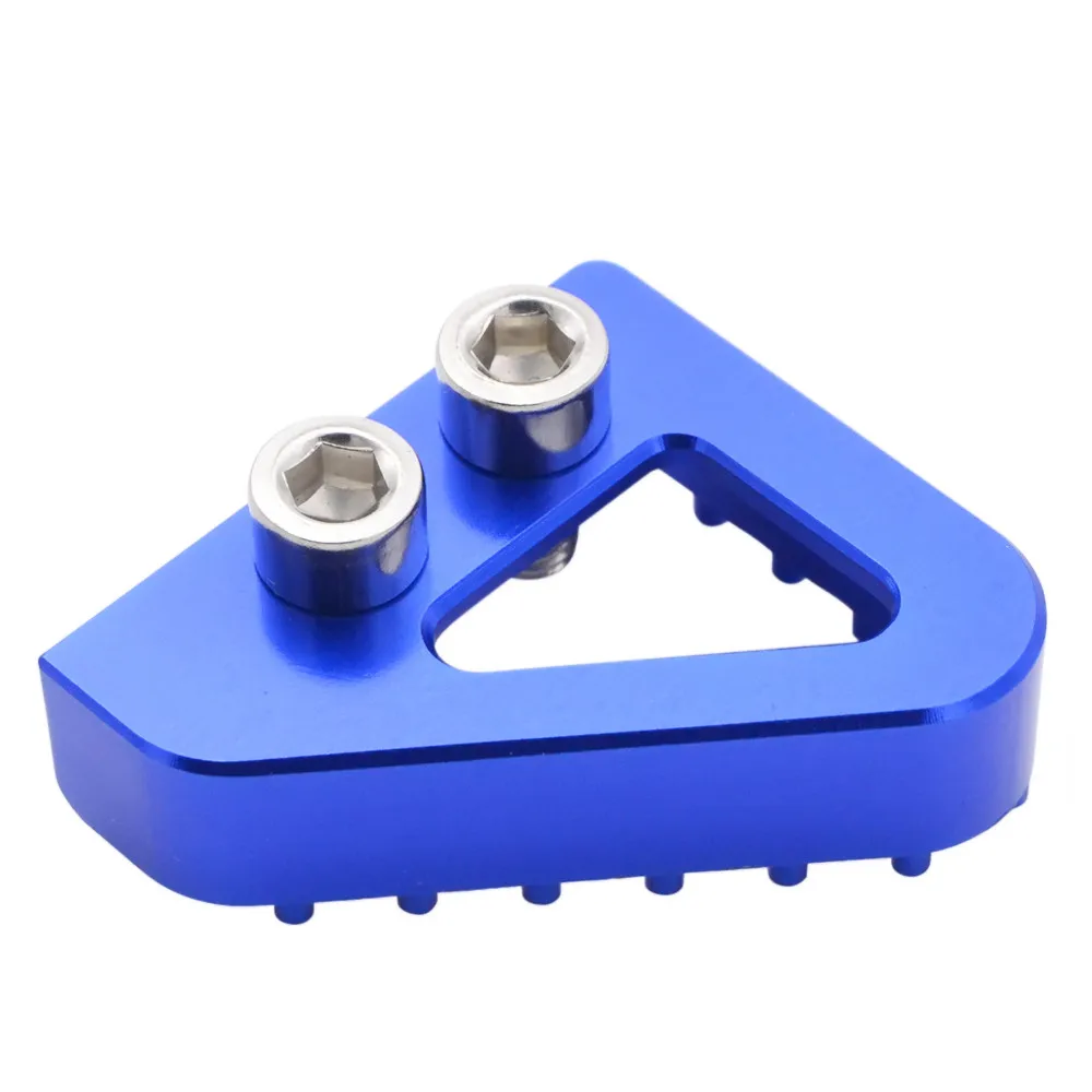 Blue Brake Pedal BJMOTO мотоцикла с ЧПУ Рычаг для коробки передач наконечник задний стоп-сигнал для езды на велосипеде шаг Набор для KTM SX EXC EXCF EXCW 125 200 250 300 450 500 - Цвет: Blue Brake Pedal