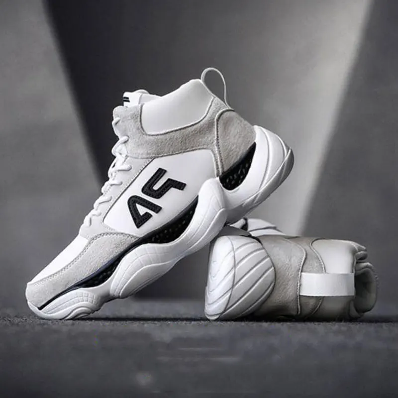 Мужские кроссовки для спорта и отдыха дышащие зимние сохраняющие тепло