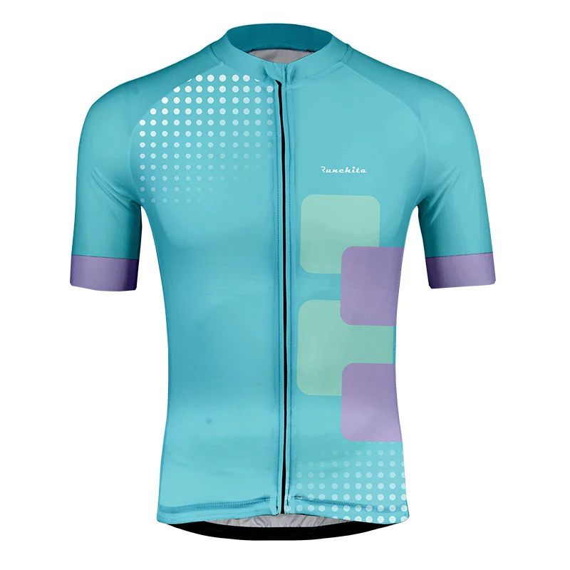 

Runchita 2019 Summer Men's Cycling Jersey Special Design Short Sleeves Mtb Road Bike Clothes Shirt