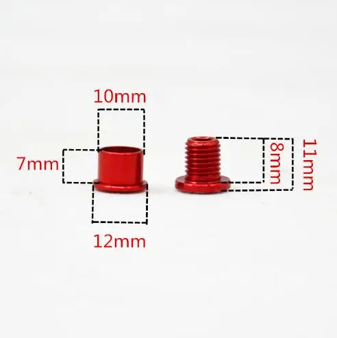 DECKAS велосипед коленчатый набор болт 2X цепь кольцо болты дорожный шатун для