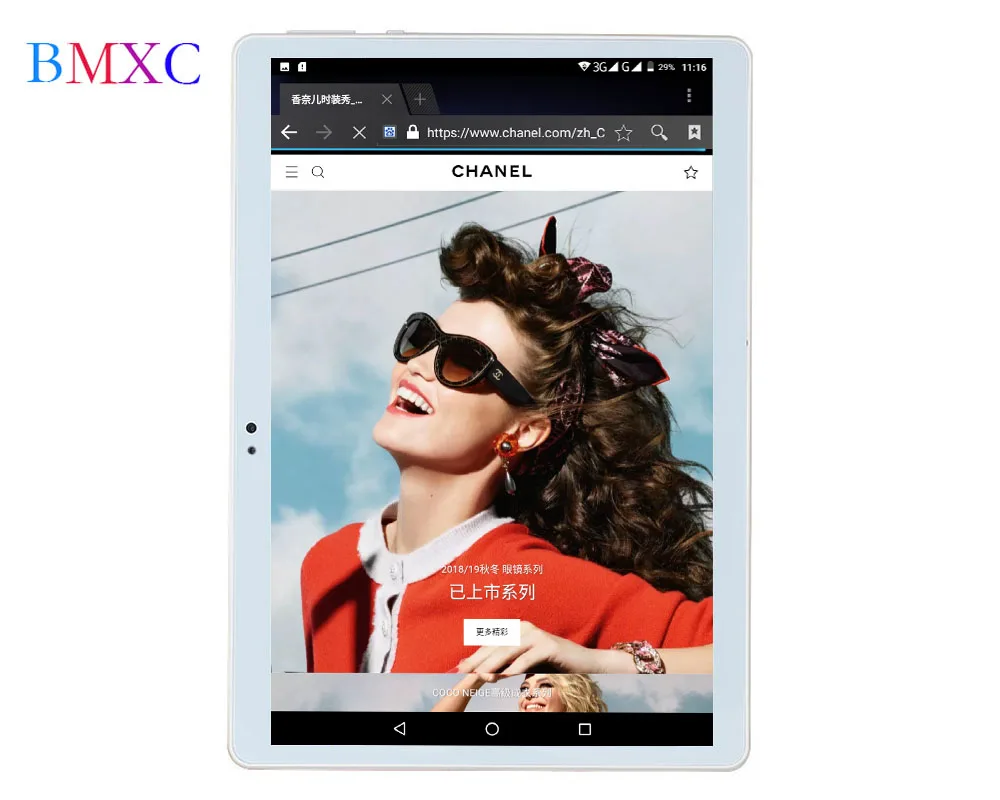 BMXC 10,1 дюймов планшет android 7,0 Восьмиядерный 4 Гб ОЗУ 32 Гб ПЗУ 3G планшеты 1280x800 ips Wifi Bluetooth gps нетбук 9 10